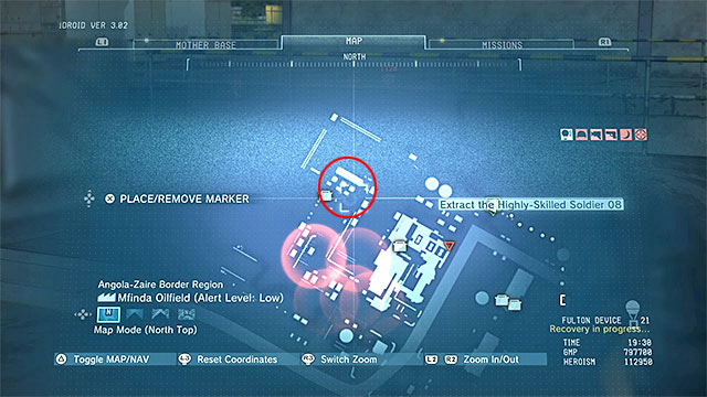 Description: You have to infiltrate Mfinda Oilfield and you can do it by reaching it from the east or from the south - Side-Ops missions walkthroughs (11-20) - Side-Ops - Metal Gear Solid V: The Phantom Pain Game Guide & Walkthrough