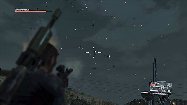 You can either destroy rockers and drones, or simply hide from them. - List of Sahelanthropus attacks | Walkthrough - Mission 31 - Sahelanthropus - Metal Gear Solid V: The Phantom Pain Game Guide & Walkthrough