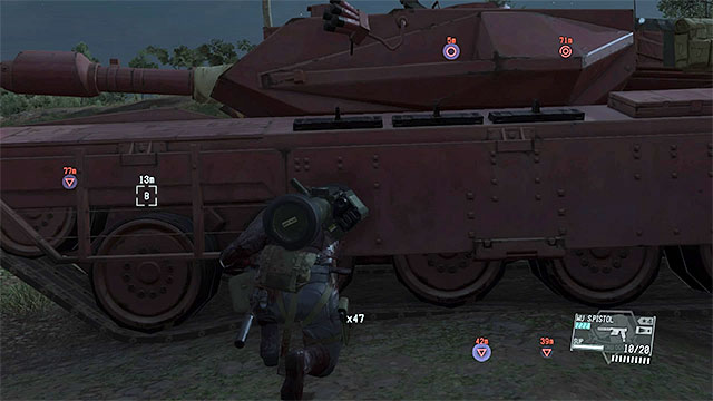 Fulton the tank after you eliminate the snipers and leave the gunship for the end of the mission. - Side-Ops missions walkthroughs (121-130) - Side-Ops - Metal Gear Solid V: The Phantom Pain Game Guide & Walkthrough