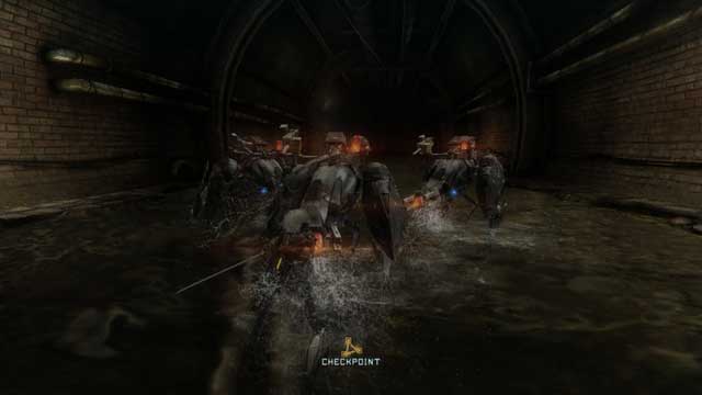 Three against one? Not a problem! - R-02 Research Facility - The Main Campaign - walkthrough - Metal Gear Rising: Revengeance - Game Guide and Walkthrough