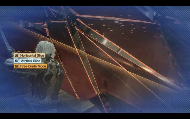 A nice view of slashing into tiny bits! - Metal Gear Ray - Bosses - Metal Gear Rising: Revengeance - Game Guide and Walkthrough