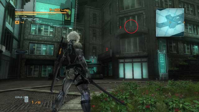 Data Storage #13. - Data Storages - Collectibles - Metal Gear Rising: Revengeance - Game Guide and Walkthrough