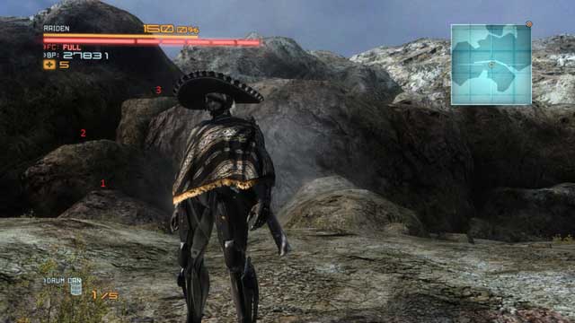 The way to the VRM #19. - VR computers - Collectibles - Metal Gear Rising: Revengeance - Game Guide and Walkthrough