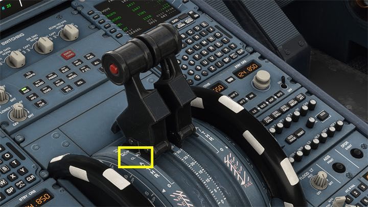 After turning on the autopilot and hiding the flaps, switch the throttle to maximum TOGA power to CL (Climb) - Microsoft Flight Simulator: Taxiing and take-off of a passenger aircraft - Example flight - Microsoft Flight Simulator 2020 Guide