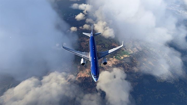 In principle, you can already relax and start to admire the views, especially the outside, after pressing the END key - Microsoft Flight Simulator: Taxiing and take-off of a passenger aircraft - Example flight - Microsoft Flight Simulator 2020 Guide