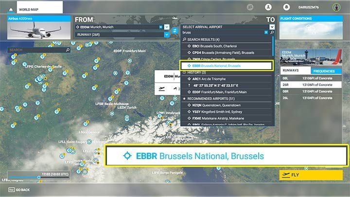 The To field is used to indicate the destination airport - Microsoft Flight Simulator: How to create passenger aircraft flight plan? - Passenger aircraft - Microsoft Flight Simulator 2020 Guide