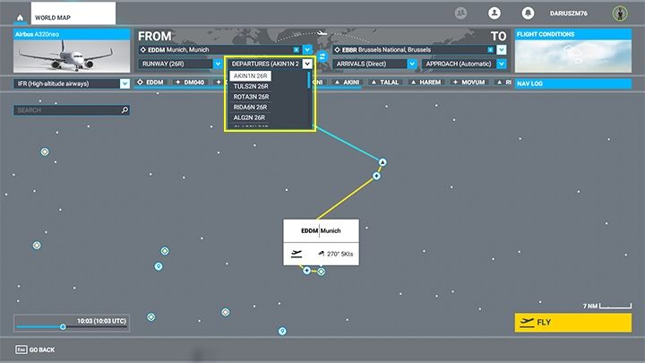 The first thing is the procedure for leaving the SID airport area, referred to here simply as Departure - Microsoft Flight Simulator: How to create passenger aircraft flight plan? - Passenger aircraft - Microsoft Flight Simulator 2020 Guide