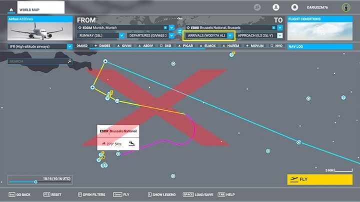 In the same way, you select the STAR arrival procedure called here Arrivals - Microsoft Flight Simulator: How to create passenger aircraft flight plan? - Passenger aircraft - Microsoft Flight Simulator 2020 Guide
