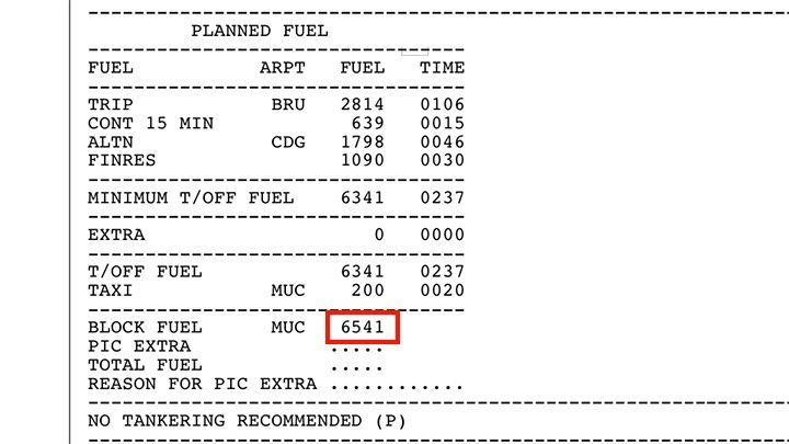 Some generators will also calculate a slightly more realistic fuel consumption forecast, so you can write down the BLOCK FUEL value on the side, but this is optional - Microsoft Flight Simulator: How to create passenger aircraft flight plan? - Passenger aircraft - Microsoft Flight Simulator 2020 Guide