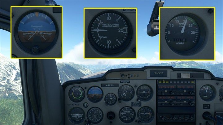 4 - Adjust the fuel mix to cruising speed to get as much speed as possible with reduced engine revs - Microsoft Flight Simulator: Cruise - Flying school - Microsoft Flight Simulator 2020 Guide