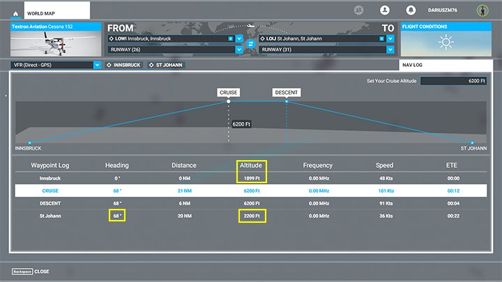 1 - Microsoft Flight Simulator: Flight Plan - basics - Flying school - Microsoft Flight Simulator 2020 Guide