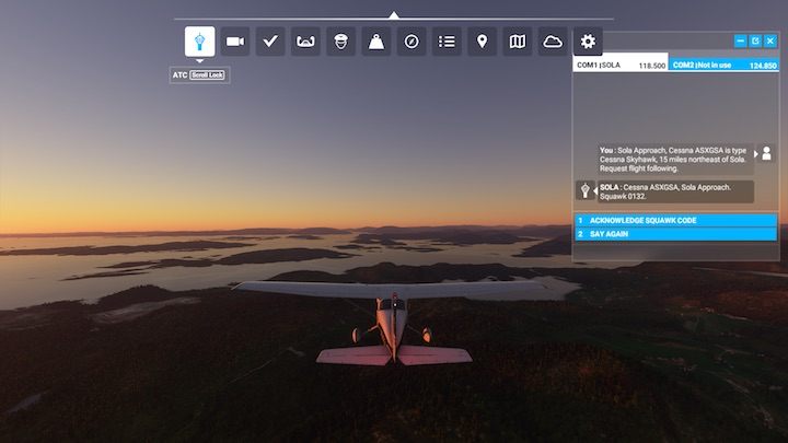The camera allows you to customize camera views, which are quite complex in Flight Simulator 2020 - Microsoft Flight Simulator: Toolbar - Basics - Microsoft Flight Simulator 2020 Guide