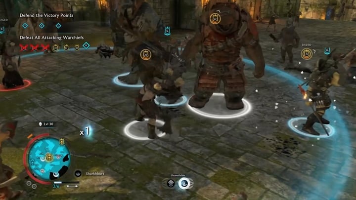 Seize the points one after another. - Shadow of War: The Best Defense - Walkthrough - Act 2 - Rise to Power - Middle-earth: Shadow of War Game Guide