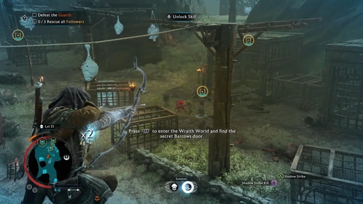 Around, there many elements of the surroundings to take advantage of. - Shadow of War: Damaged - Walkthrough - Act 2 - Rise to Power - Middle-earth: Shadow of War Game Guide