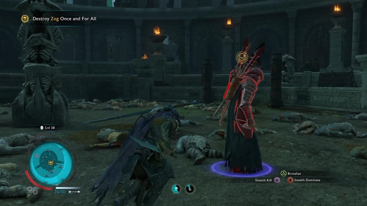 You can always go into stealth and attack the enemy by surprise. - Shadow of War: Army of the Dead - Walkthrough - Act 2 - Rise to Power - Middle-earth: Shadow of War Game Guide