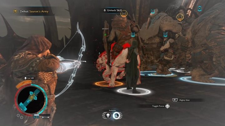Bow can make some fights much easier especially when, e.g. you want to kill a beast or pin an enemy to ground. - Shadow of War: Ranged combat - Combat - Middle-earth: Shadow of War Game Guide