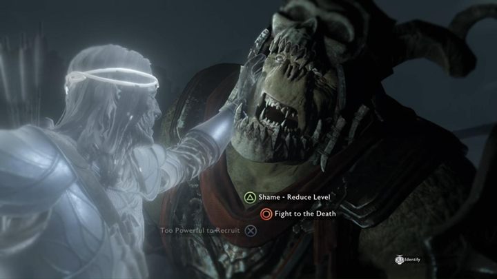 Warchiefs are almost always stronger than captains. Try to recruit them to your army. - Shadow of War: Higher rank Orcs - Enemies - Middle-earth: Shadow of War Game Guide