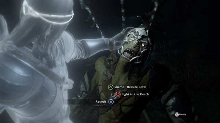 You can choose what you want to do with a dominated orc. - Shadow of War: Nemesis system and orders - Enemies - Middle-earth: Shadow of War Game Guide