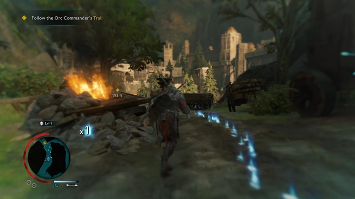Follow the tracks. - Shadow of War: Fellowship - Walkthrough - Act 1 - The Siege of Minas Ithil - Middle-earth: Shadow of War Game Guide