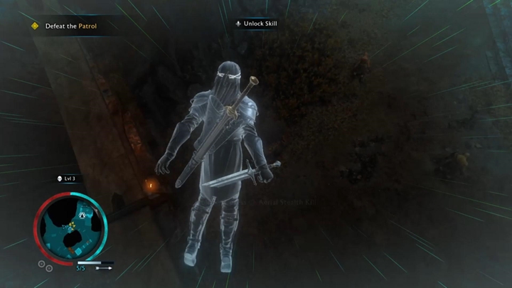 Jump down on the Olog-hai and defeat the rest of the orcs. - Shadow of War: Knife in the Dark - Walkthrough - Act 1 - The Siege of Minas Ithil - Middle-earth: Shadow of War Game Guide