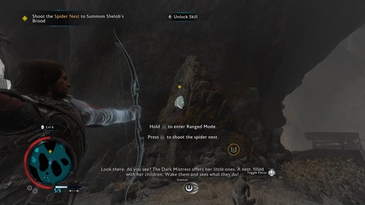 Destroy spider nests and the creatures will help you in fights. - Shadow of War: Traitors Gate - Walkthrough - Act 1 - The Siege of Minas Ithil - Middle-earth: Shadow of War Game Guide