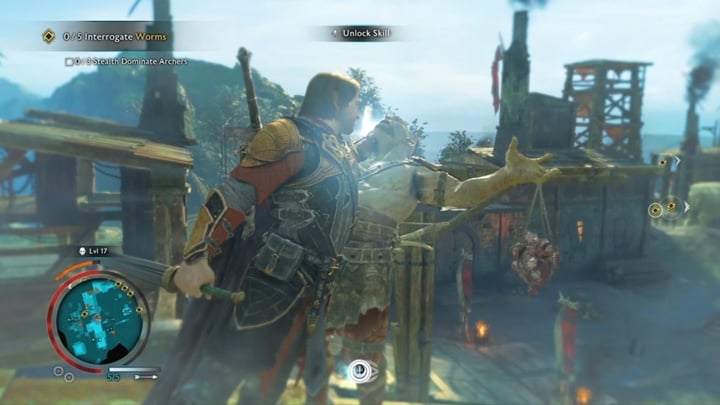 Reach the Worms and interrogate them. - Shadow of War: The Witch - Kings Vision - Walkthrough - Act 2 - Rise to Power - Middle-earth: Shadow of War Game Guide