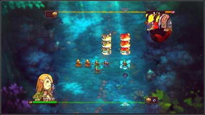 Once the enemy is done, it will be your turn again - Irollan - p. 1 - Walkthrough - Might & Magic: Clash of Heroes - Game Guide and Walkthrough