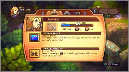 In order to add them to your army, press TRIANGLE - Irollan - p. 2 - Walkthrough - Might & Magic: Clash of Heroes - Game Guide and Walkthrough