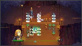 After the fight you will see more enemies, trying to cut down a mighty tree [1] - Irollan - p. 3 - Walkthrough - Might & Magic: Clash of Heroes - Game Guide and Walkthrough