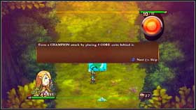 Talk with the next forest mage on the ground to receive a new unit - the Emerald Dragon [1] - Irollan - p. 4 - Walkthrough - Might & Magic: Clash of Heroes - Game Guide and Walkthrough