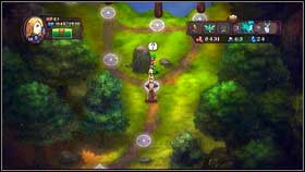 After the fight is over, open the chest on the left [1] and head east - Irollan - p. 4 - Walkthrough - Might & Magic: Clash of Heroes - Game Guide and Walkthrough