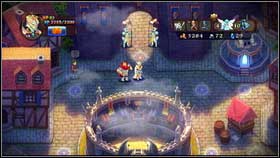 Having collected it all, head towards the emperor's castle, defeating a few demon (LVL 7/8) squads [1] and knights standing beside the gate on your way there (LVL 9) [2] - Holy Griffin Empire - p. 3 - Walkthrough - Might & Magic: Clash of Heroes - Game Guide and Walkthrough