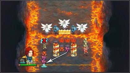 Now you need to eliminate another red Demon, this time the one standing before the grey Nightmare - Sheogh - p. 2 - Walkthrough - Might & Magic: Clash of Heroes - Game Guide and Walkthrough