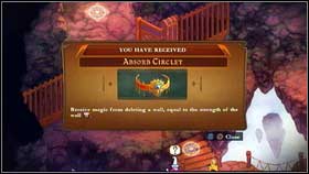 After you win, the gate will be opened [1] and your hero will receive the Absorb Circlet artifact [1] - Academy - p. 1 - Walkthrough - Might & Magic: Clash of Heroes - Game Guide and Walkthrough