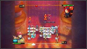 At first Godric will fight with Aidan (LVL 10) [1] - Academy - p. 2 - Walkthrough - Might & Magic: Clash of Heroes - Game Guide and Walkthrough