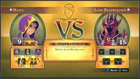 Your last enemy will be Sir Lordcrown (LVL15) [1] - Academy - p. 2 - Walkthrough - Might & Magic: Clash of Heroes - Game Guide and Walkthrough