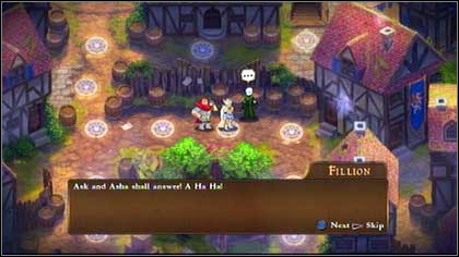 Fillion (LVL 7) will appear after freeing Evelyn - Holy Griffin Empire - Side missions - Might & Magic: Clash of Heroes - Game Guide and Walkthrough