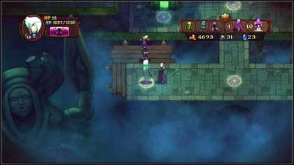 This strange necromancer can be found in the southern part of the ancient ruins [M3 - Heresh - Side missions - Might & Magic: Clash of Heroes - Game Guide and Walkthrough