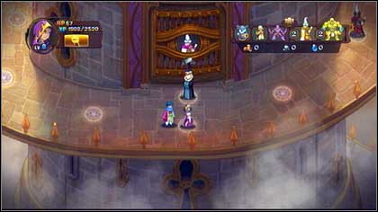 The guard (LVL 10) connected with the side quest can be found on the 3rd level of the tower [M5 - Silver Cities - Side missions - Might & Magic: Clash of Heroes - Game Guide and Walkthrough