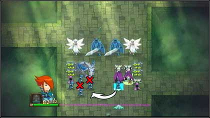 Afterwards move the second Zombie behind the head of the Bone Dragon and remove the Guard standing beside the head - Heresh - Battle puzzles - Might & Magic: Clash of Heroes - Game Guide and Walkthrough