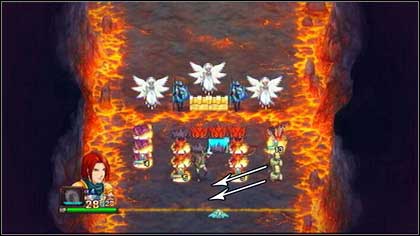 Now all you have to do is place two grey Imps behind it and you will end the battle - Sheogh - Battle puzzles - Might & Magic: Clash of Heroes - Game Guide and Walkthrough