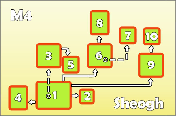 1 - M4 Sheogh - Maps - Might & Magic: Clash of Heroes - Game Guide and Walkthrough