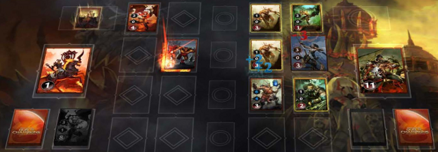 This time around, the opponent does not rely on attacking with masses, but rather he goes for the more expensive and stronger ones - Mission: Orc Invasion - Campaign - Might & Magic: Duel of Champions - Game Guide and Walkthrough