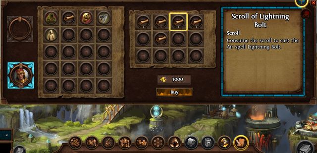 Before buying scrolls, develop your Mage Guild to level 4. It is possible that you will receive the spell youre interested in for free. - Academy - Special buildings | Academy - Buildings - Academy - Buildings - Might & Magic: Heroes VII Game Guide & Walkthrough