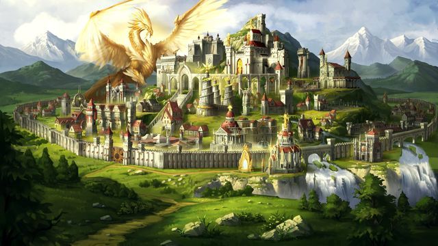 A fully developed Haven city. - Haven - City development | Artifacts - Haven - Might & Magic: Heroes VII Game Guide & Walkthrough