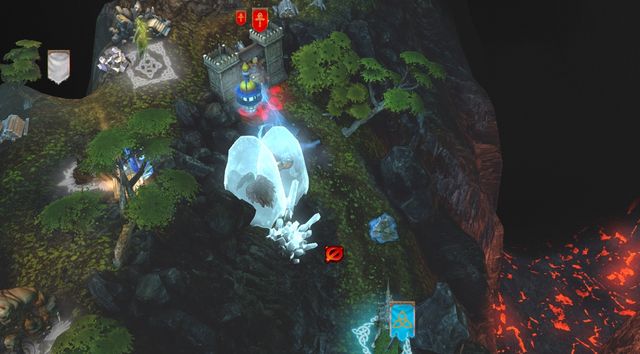Part of the nearby creatures has been cursed into strange crystals. - The Portals of Flickering Dreams M4 | Sylvan - Sylvan - Might & Magic: Heroes VII Game Guide & Walkthrough