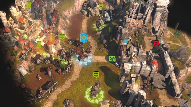 The first phase of the mission is to talk to all the heroes in the area. - A Feast for the Gods M12 | Haven - Haven - Might & Magic: Heroes VII Game Guide & Walkthrough