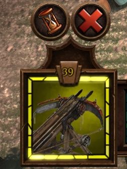 In the bottom left corner of the screen, unit which currently can perform an action is shown - Battle | Interface - Interface - Might & Magic: Heroes VII Game Guide & Walkthrough