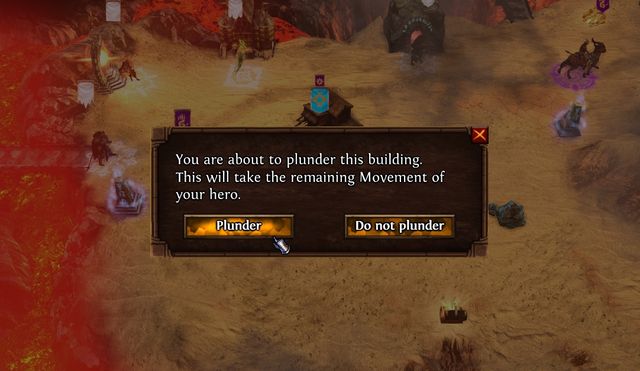 The last phase of the exploration is finding and dealing with the enemy - Exploration | Heroes - Buildings on the world map - Might & Magic: Heroes VII Game Guide & Walkthrough