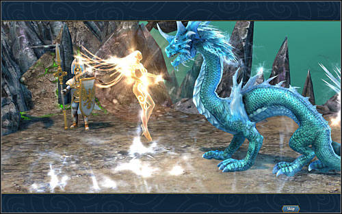 Kirin is better as a support than fighting creature - Tactics on the battlefield | Sanctuary - Battles - Might & Magic: Heroes VI Game Guide